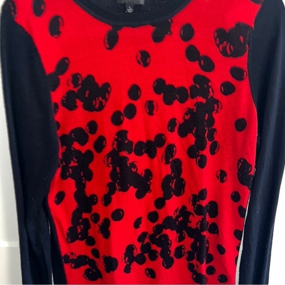 The Limited Red and Black Sweater - Large - Picture 3 of 9
